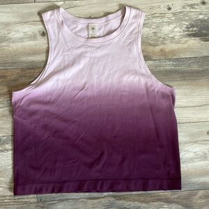 Ombré fitness tank